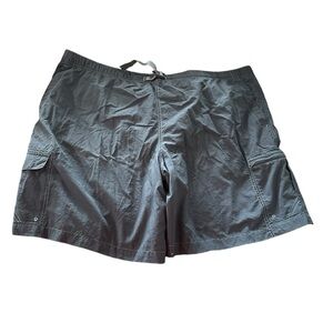 Columbia men's XXL blue lined swim trunks